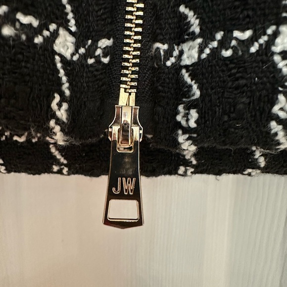 Jason Wu Black and White Tweed Puffer Size M Jacket - Picture 8 of 11